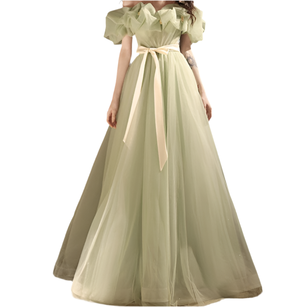 Off-shoulder Evening High-end Affordable Luxury Niche Dress