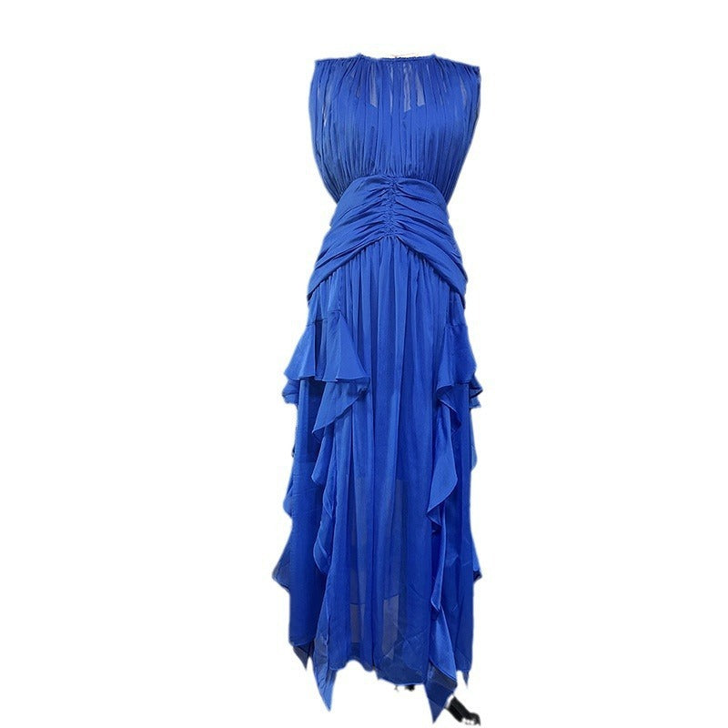 French Sexy Elegant Chiffon Dress New