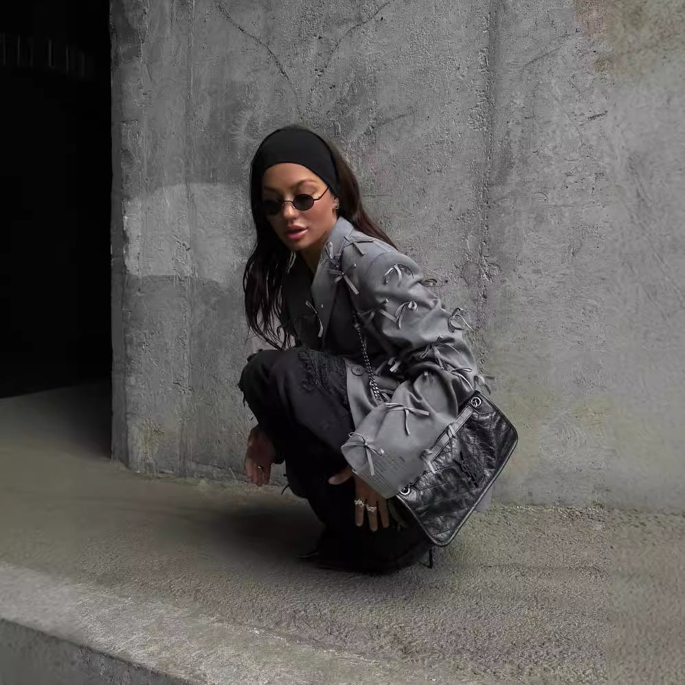 Women's Loose-fit Suit Jacket