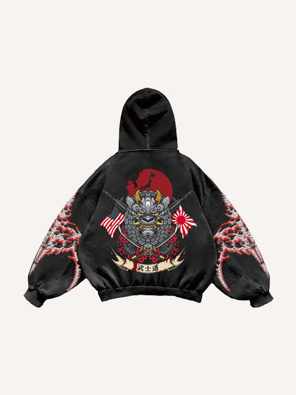 Fashion Casual Printed Polyester Sweater