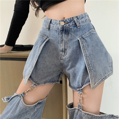 Straight Loose High Waist Slim Thin Pants Trend