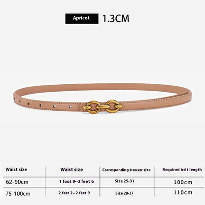 Belt Women's Fine Decoration With Suit Skirt