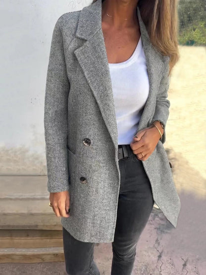 Street Hipster Padded Woolen Coat