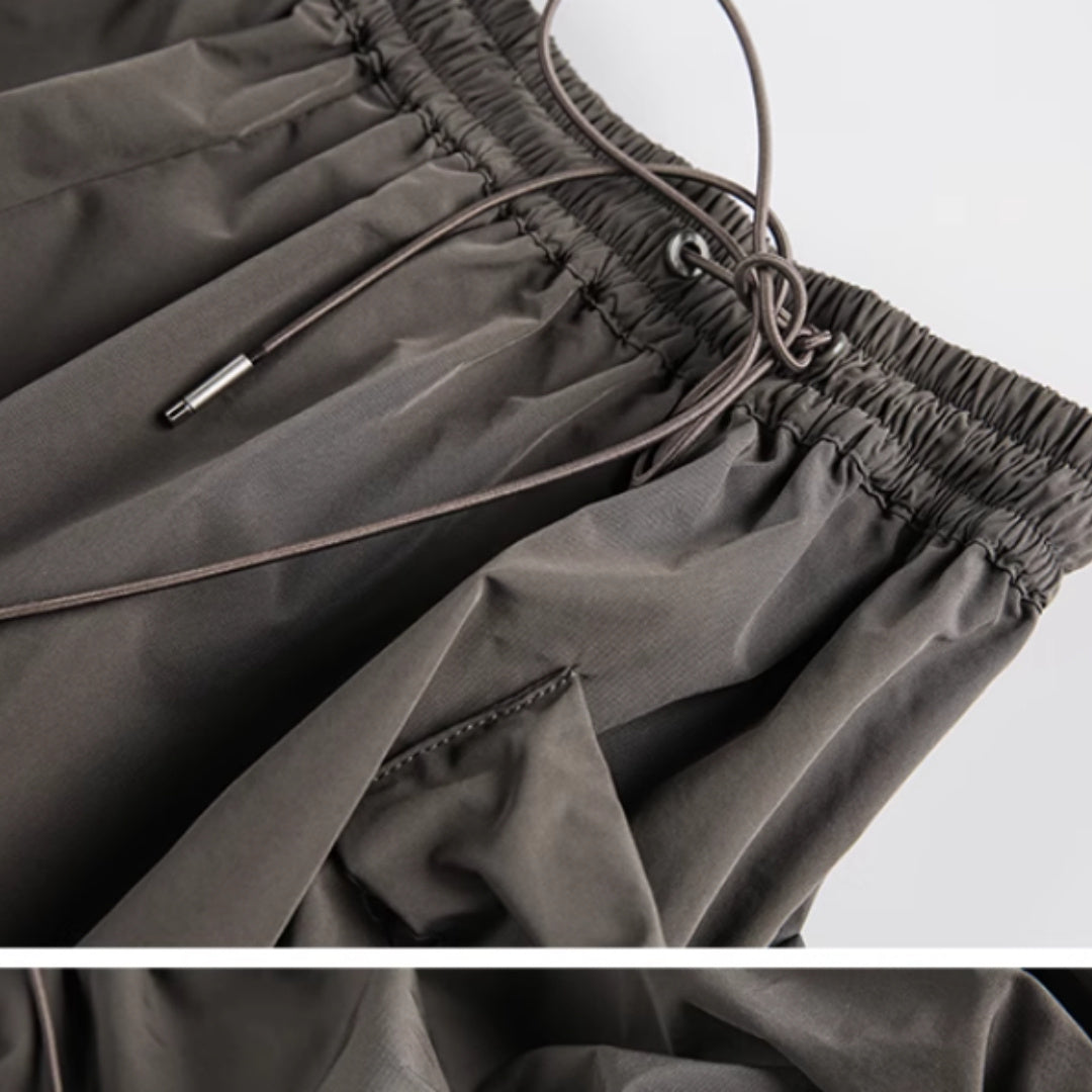 Lace Knot Elastic Design Shorts For Women