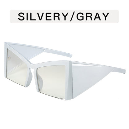 Y2g Special-shaped Half-frame Niche Sunglasses