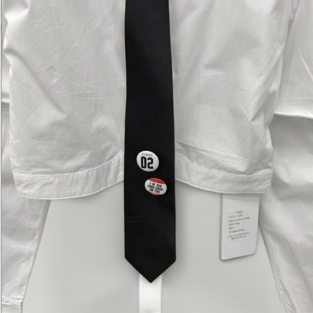 New Women's Clothing With Tie Short Shirt Fashion