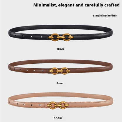 Belt Women's Fine Decoration With Suit Skirt