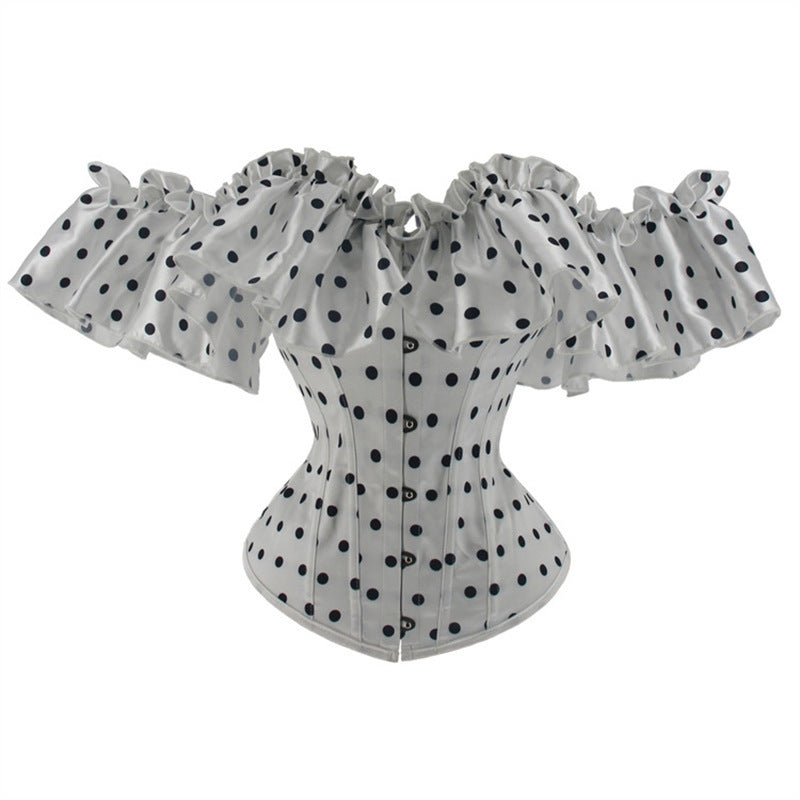 Women's Retro Affordable Luxury Off-the-shoulder Corset