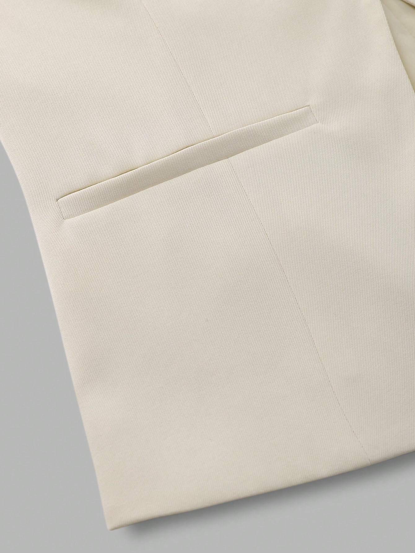 Women's Casual Minimalist Single-Breasted Cinched Waist Camisole, Summer