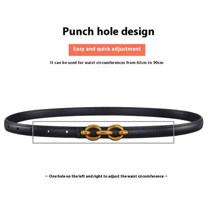 Belt Women's Fine Decoration With Suit Skirt