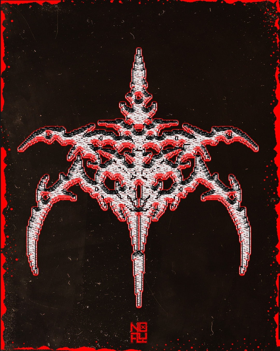 Fashion Casual Printed Polyester Sweater