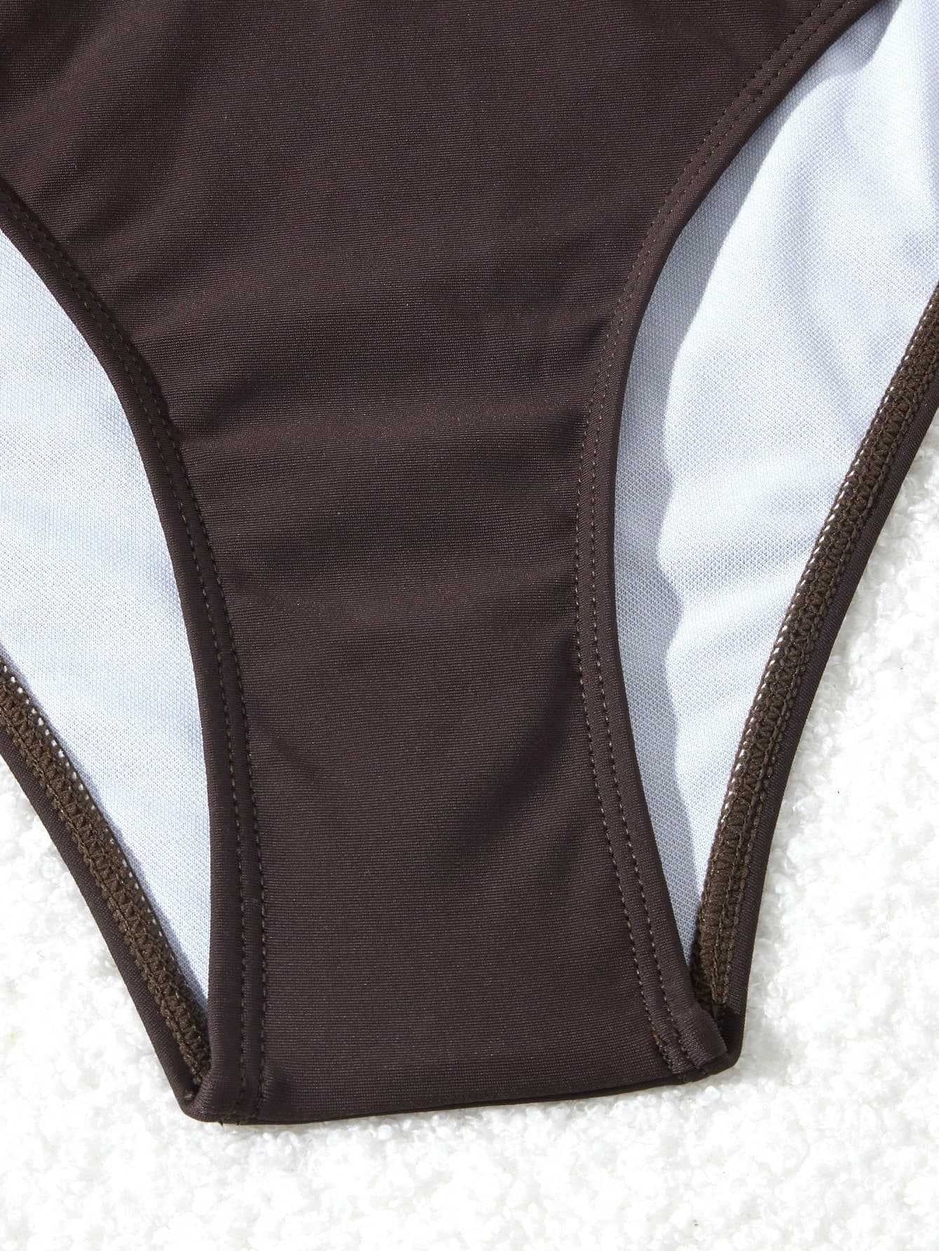 Design Sense One Piece Swimsuit Beach Hot Spring Suit Female