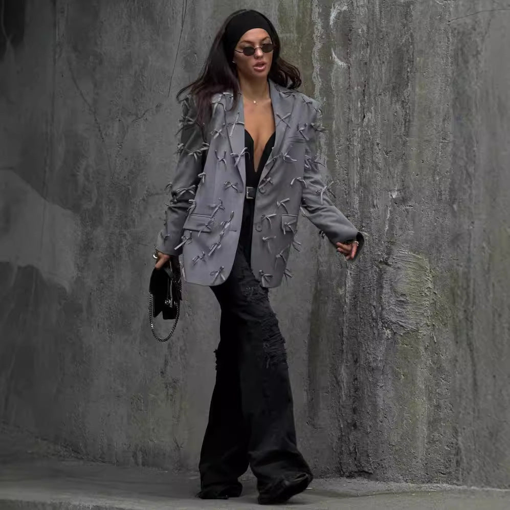 Women's Loose-fit Suit Jacket