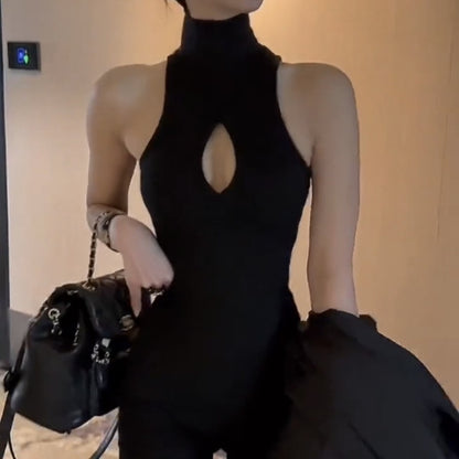 Pure Desire Chic American Design Jumpsuit Female Hot Girl Irregular