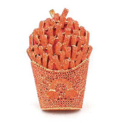 FrenchFrench fries diamond wisp empty metal bag