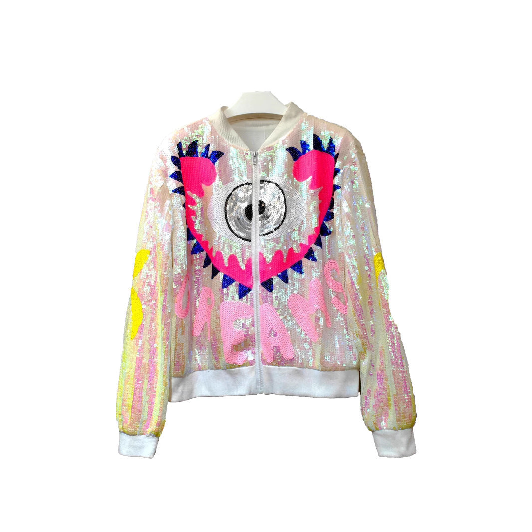 Colorful Sequined Jacket Costume