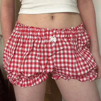 Pocket Button Home Shorts Versatile
