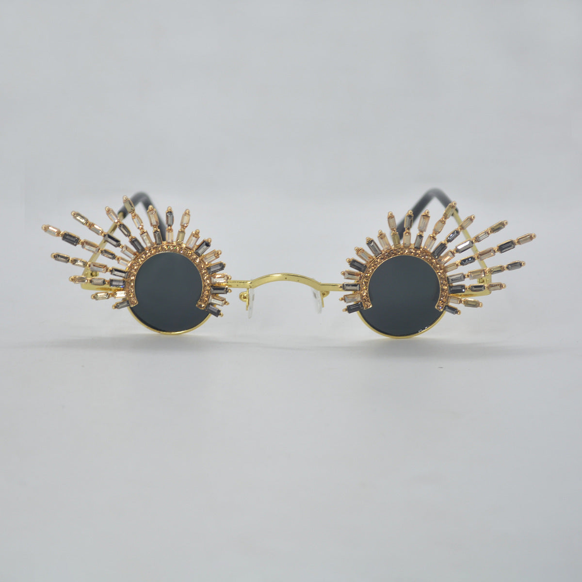 Retro Design Irregular Tassel Sunglasses