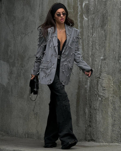 Women's Loose-fit Suit Jacket