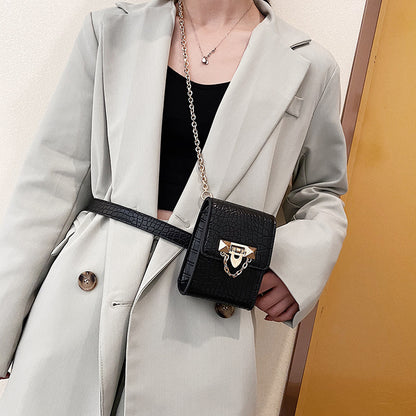 New Korean Style Stone Pattern Niche Design Messenger Bag