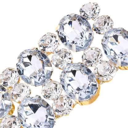 Hollow Jeweled All-match Rhinestone Necklace