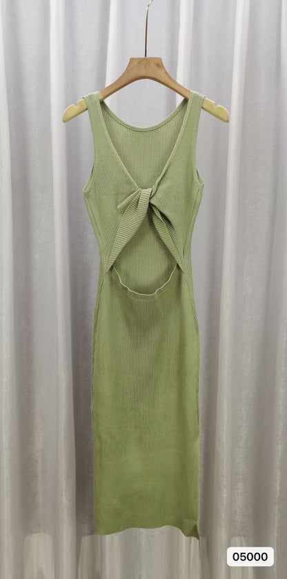 Light Luxury All-match Twisted Hollow Slim Hip Skirt