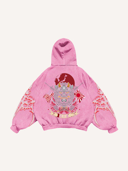 Fashion Casual Printed Polyester Sweater