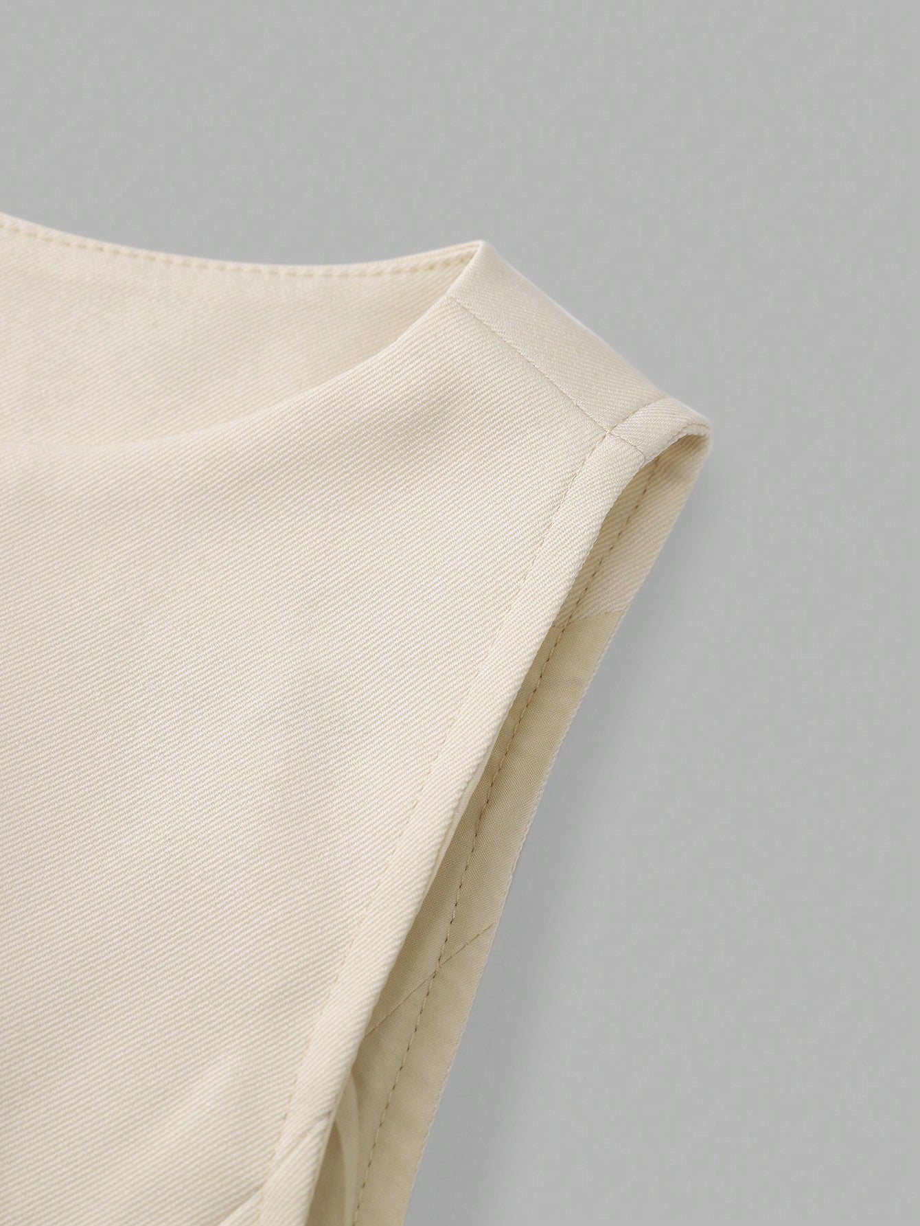 Women's Casual Minimalist Single-Breasted Cinched Waist Camisole, Summer