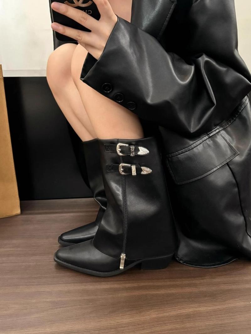 Pointed Female Fashion Personality Martin Boots