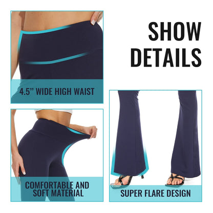 Flared Pants - Cropped High-waisted Printed Ethnic Style 2-piece