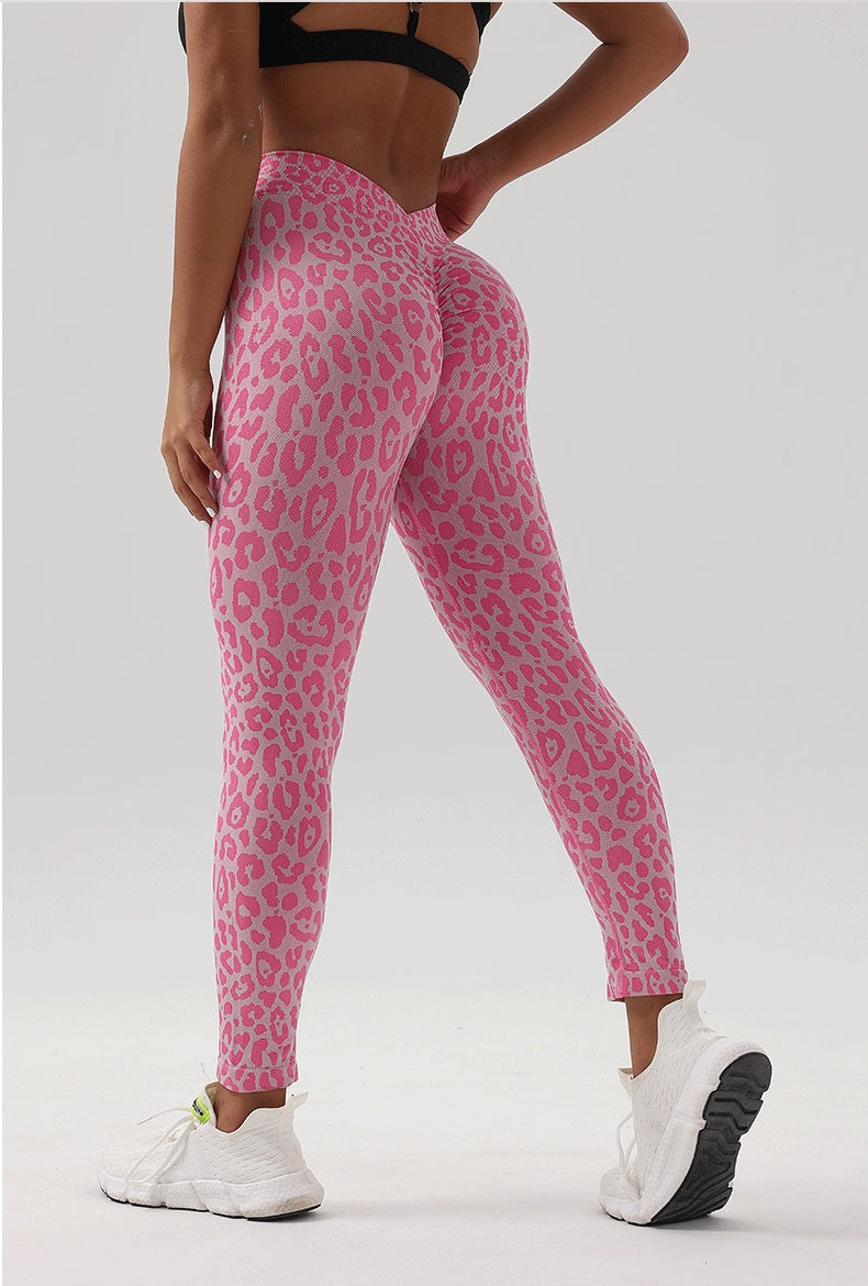 Leopard Print Yoga Pants