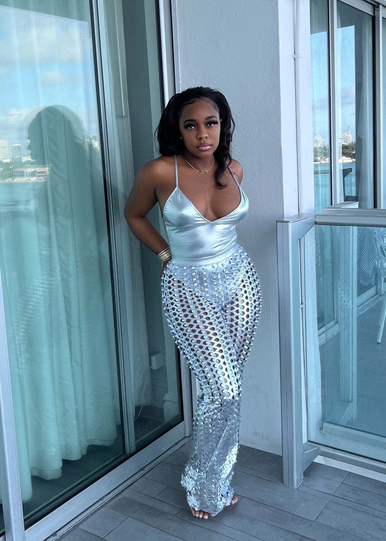 Fashion Bronzing Suit Wish Hot Sale Jumpsuit