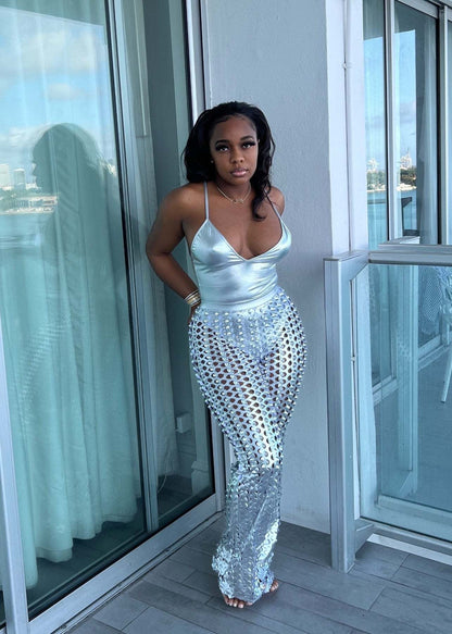 Fashion Bronzing Suit Wish Hot Sale Jumpsuit