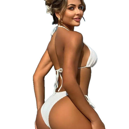 Pure Desire Blouse Split Banded Bikini Suit