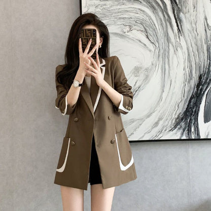 Commuter Loose Slimming And All-matching Small Suit Women's Fashion Coat