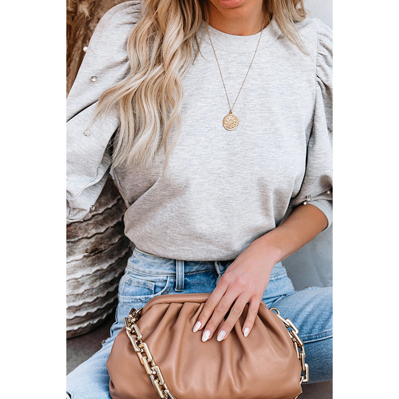 Commuter Round Neck Half Sleeve Shirt Women