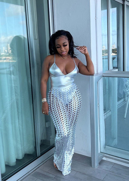 Fashion Bronzing Suit Wish Hot Sale Jumpsuit