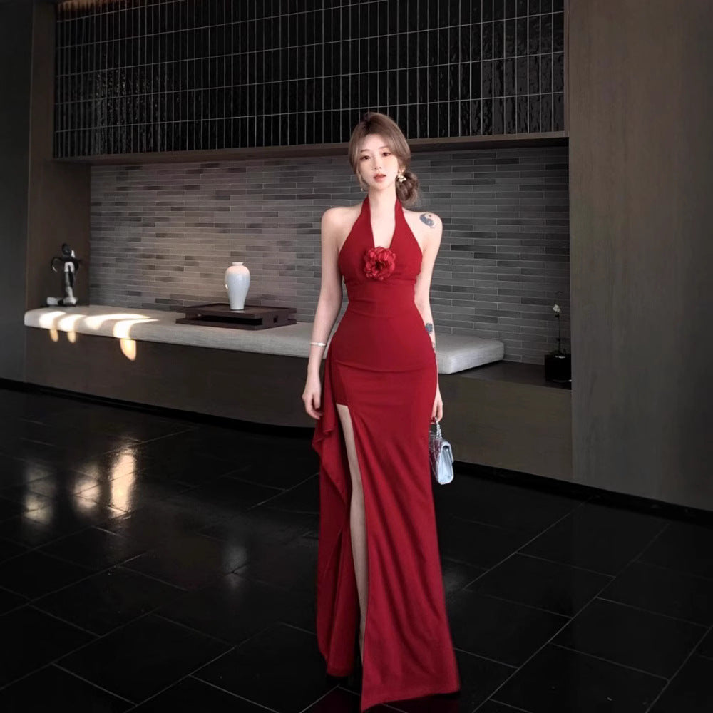 Pure Want To Close Waist Split Hip Skirt