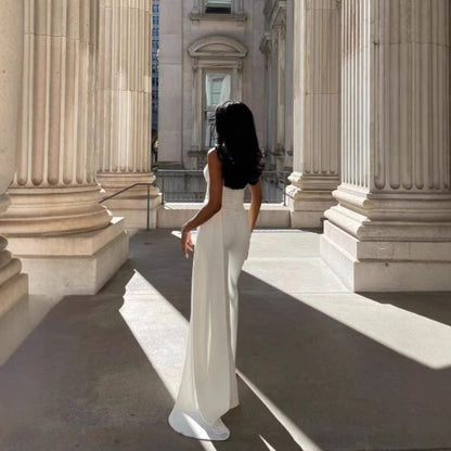 New Fashion Waist-controlled Straight Jumpsuit