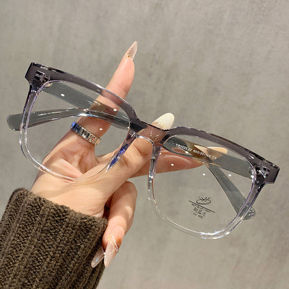 Korean Style Trendy Polygonal Glasses Frame Anti-blue Light
