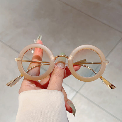 Small Frame Oval Fashion Sunglasses UV Protection