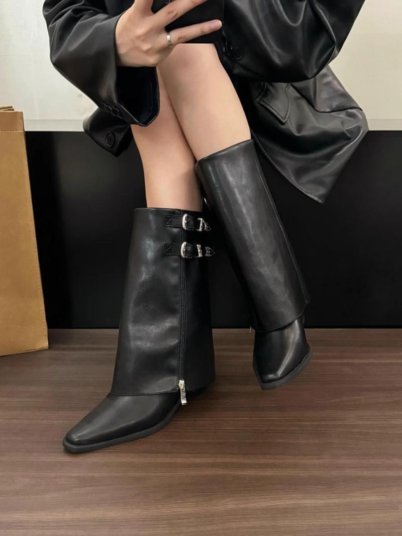 Pointed Female Fashion Personality Martin Boots
