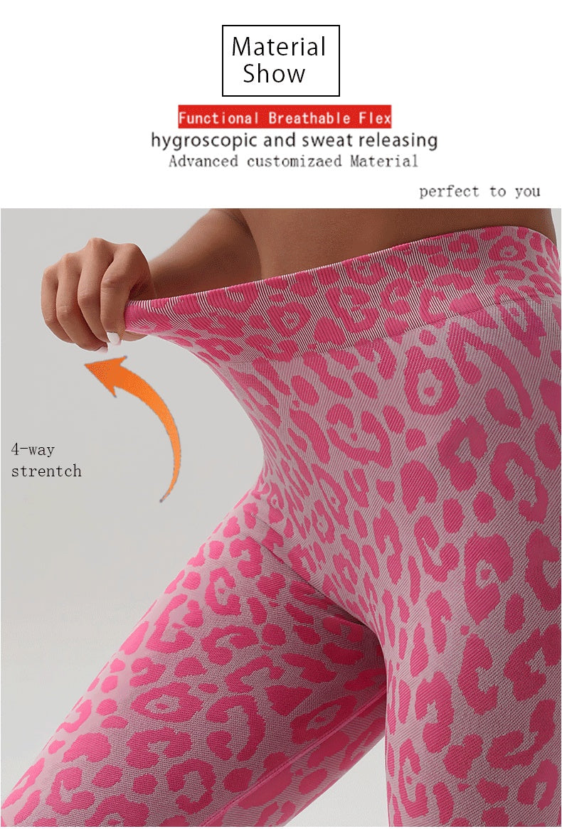 Leopard Print Yoga Pants