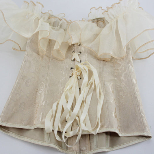 Women's Retro Affordable Luxury Off-the-shoulder Corset