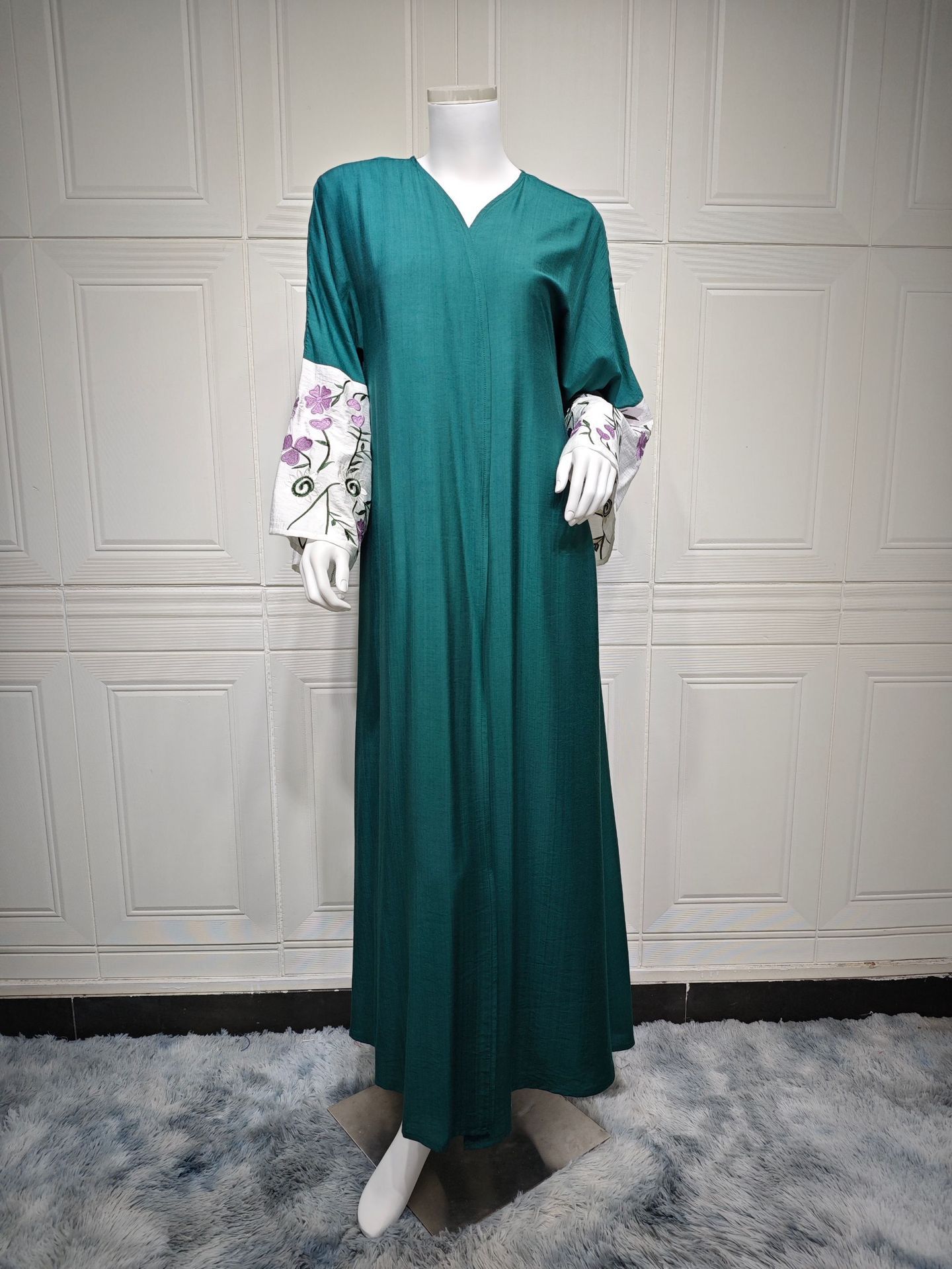 MQ136 Dubai Middle East Cardigan Robe Embroidery Embroidery