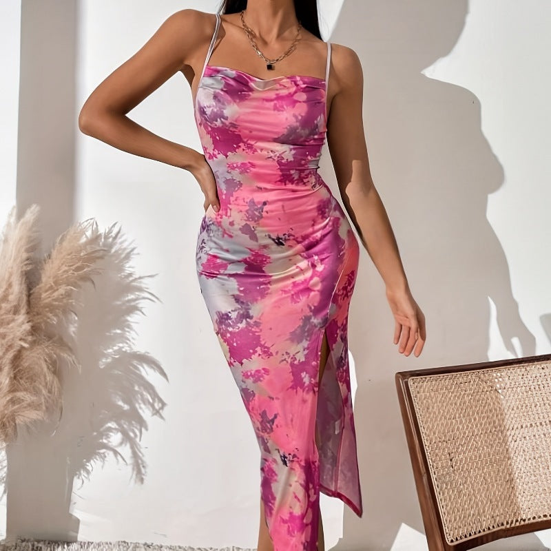 Slim Fit Women's Suspender Dress