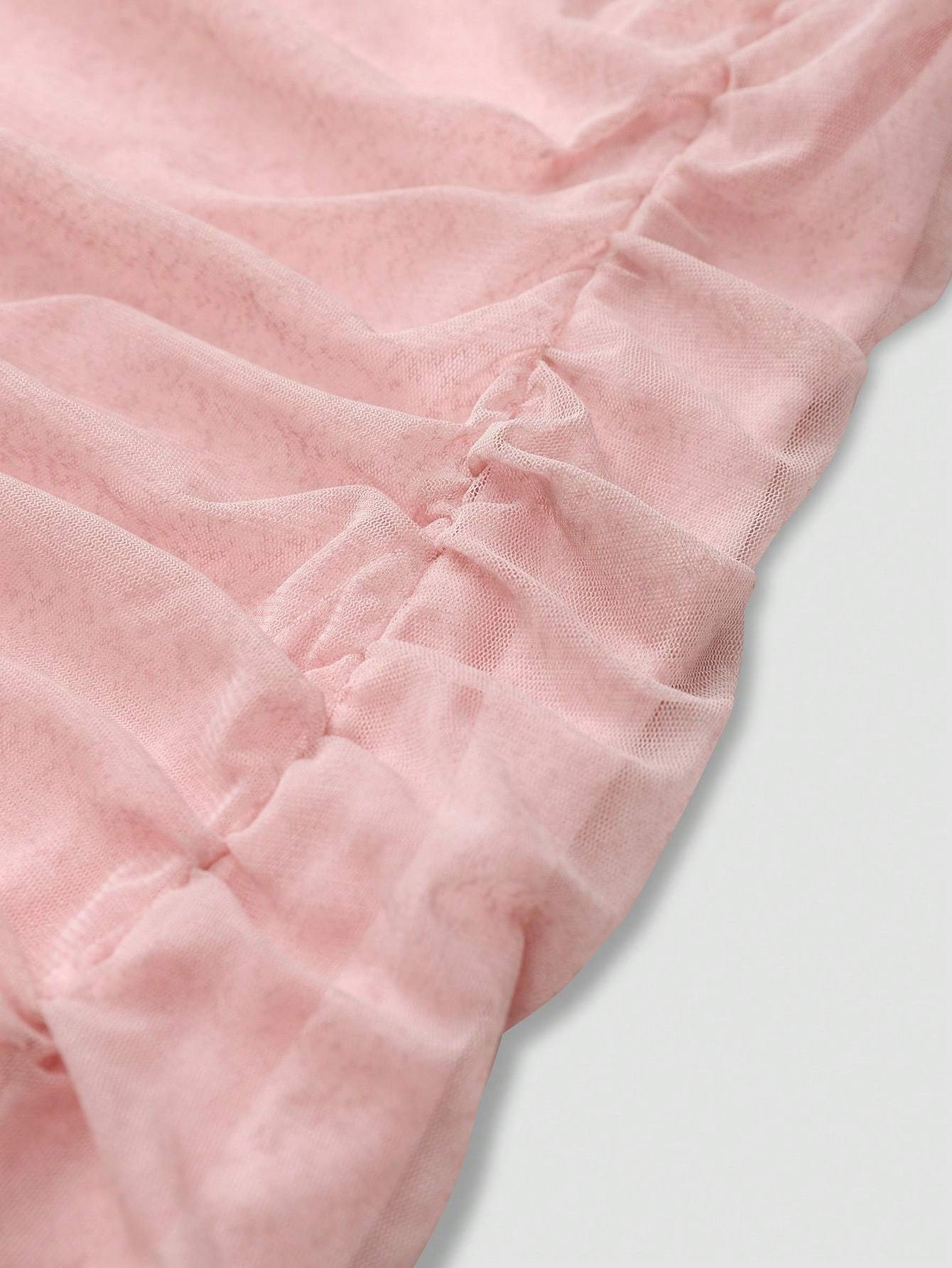 Elegant Solid-Colored Ribbon Wedding & Party Dress