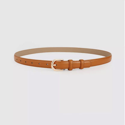 Super Easy To Match Soft Leather Belt Simple And Advanced