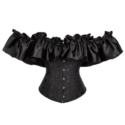 Women's Retro Affordable Luxury Off-the-shoulder Corset