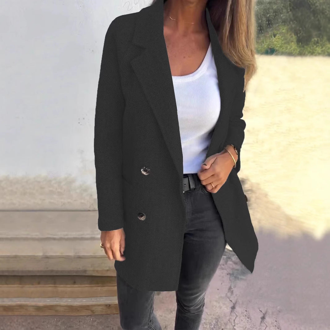 Street Hipster Padded Woolen Coat